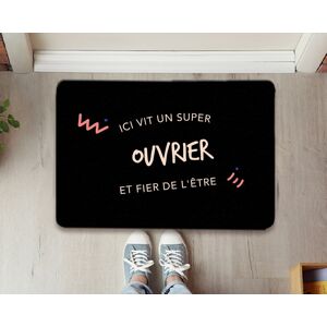 Cadeaux.com Paillasson personnalise - Ouvrier