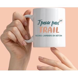 Cadeaux.com Mug personnalisé - J'peux pas j'ai trail