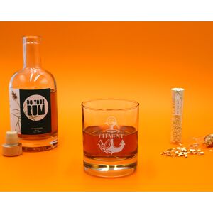 Cadeaux.com Kit de fabrication de rhum avec un verre personnalisé