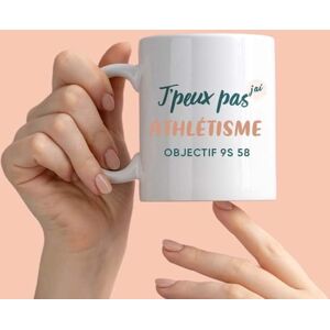 Cadeaux.com Mug personnalisé - J'peux pas j'ai athlétisme - Publicité