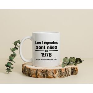 Cadeaux.com Mug personnalisé - Les Légendes sont nées en 1976 - Publicité