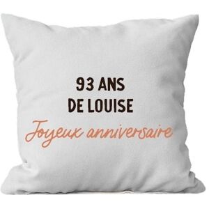 Cadeaux.com Coussin message personnalisable femme 93 ans