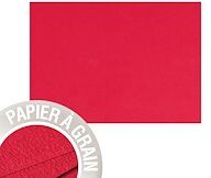 Paquet de 25 cartes simples Grain de Pollen 210g/m² 110x155mm - Cerise - Lot de 5