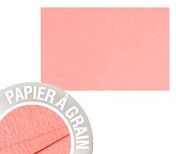 Paquet de 25 cartes simples Grain de Pollen 82x128mm 210g/m² - Poudre de corail - Lot de 6