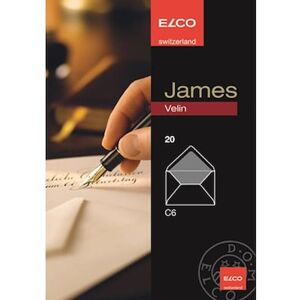 James Velin kuvert C6. 20-pack