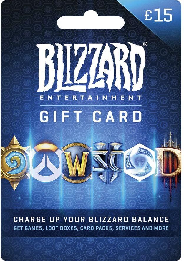 BLIZZARD Gift Card - £15