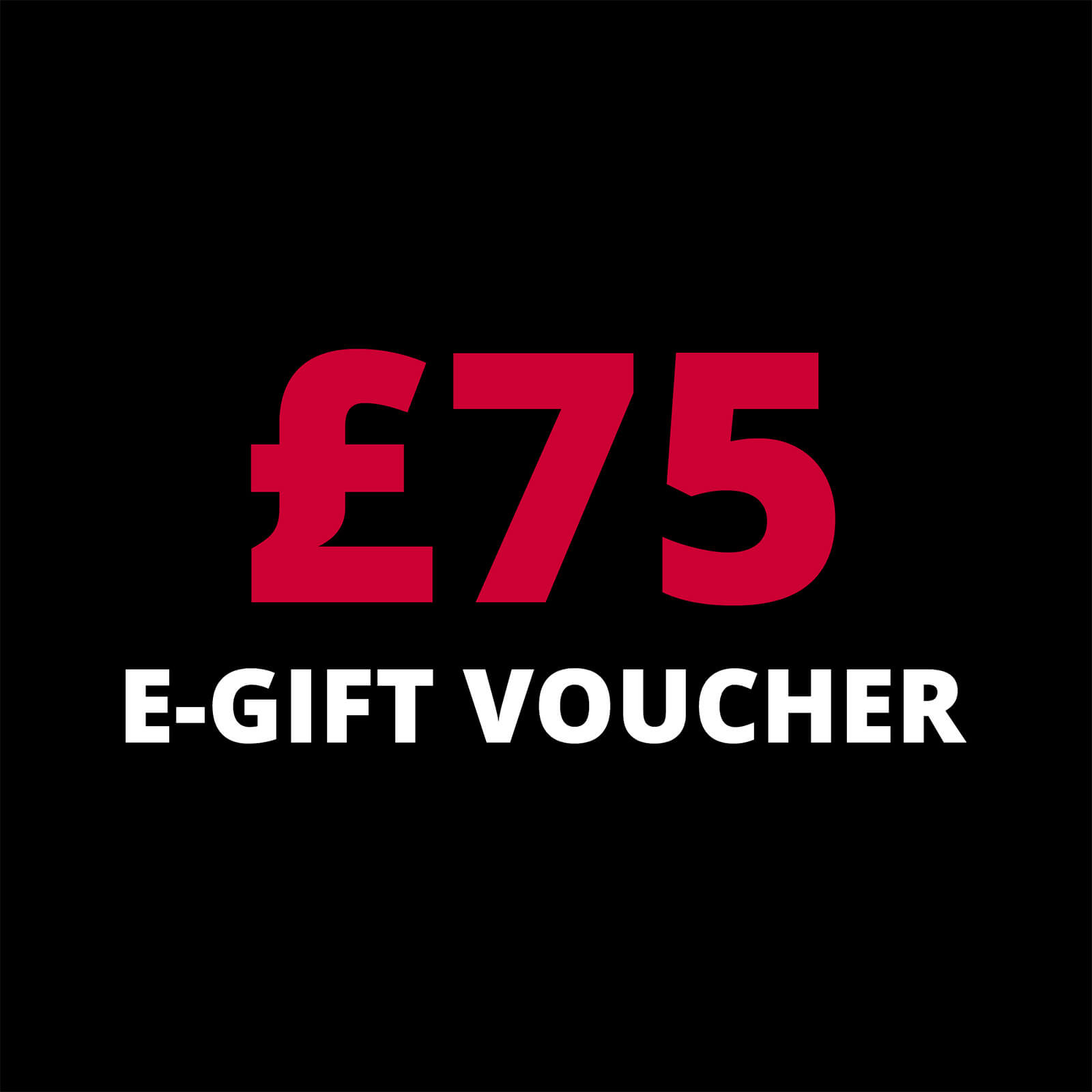 PBK £75 PBK Gift Voucher; unisex