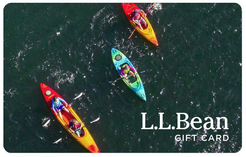 E-Gift Card Kayaks on Water L.L.Bean