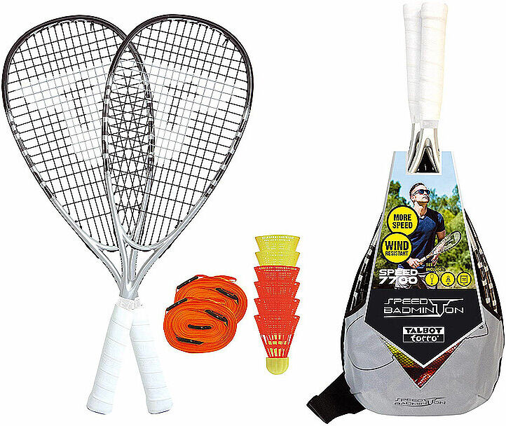 TALBOT TORRO Speedbadminton-Set Speed 7700 schwarz Unisex EG