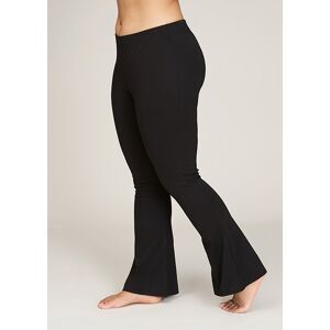 SANDGAARD Leggings »Madrid«, mit Elasthan und leichtem Schlag black  36