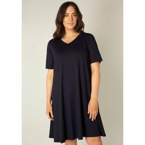 Base Level Curvy Shirtkleid »Abernathy«, In leicht ausgestellter Form navy dark blue Größe 54 (56)