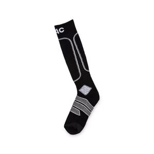 Pac - Knielange Skisocken, Logo-Socke, 44-47, Black