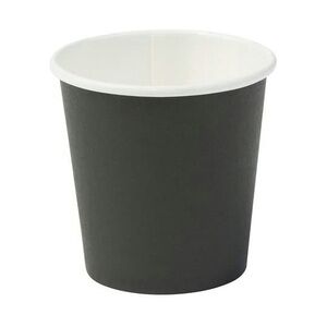 greenbox - Pappbecher 100 ml / 4 oz, Ø 62 mm, schwarz, 1000 St.