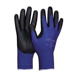 GEBOL Handschuh Super Grip 709286 Gr.10 1Paar blau/grau