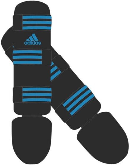Adidas Schienbeinschützer Good unisex schwarz / blau Größe XL