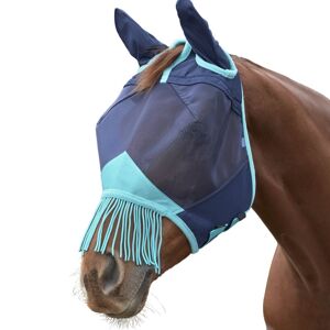 Weatherbeeta Comfitec Deluxe hestefluemaske med kvast og fint net og ører