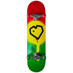 Blueprint Komplet Skateboard Blueprint Spray Heart V2 (Rasta 2)