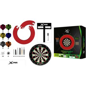 XQmax Darts dartsæt til turnering 90 dele 23 g rød