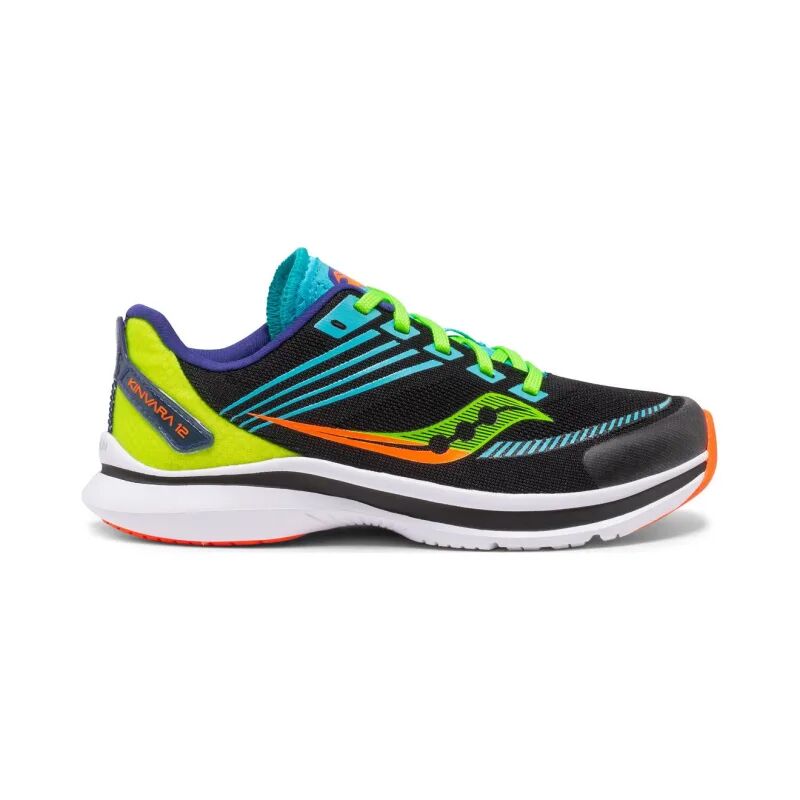 Saucony Kids Kinvara 12 Sort Sort 33,5