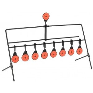 vidaXL Objetivo De Tiro Giratorio Con Reinicio Automático 8 + 1 Figuras