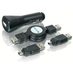 Kit de cargadores USB y auto Philips