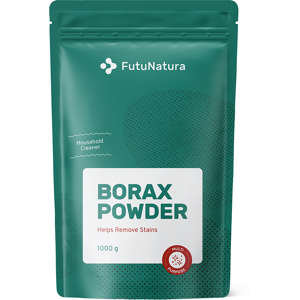 FutuNatura Bórax – tetraborato de sodio, 1000 g