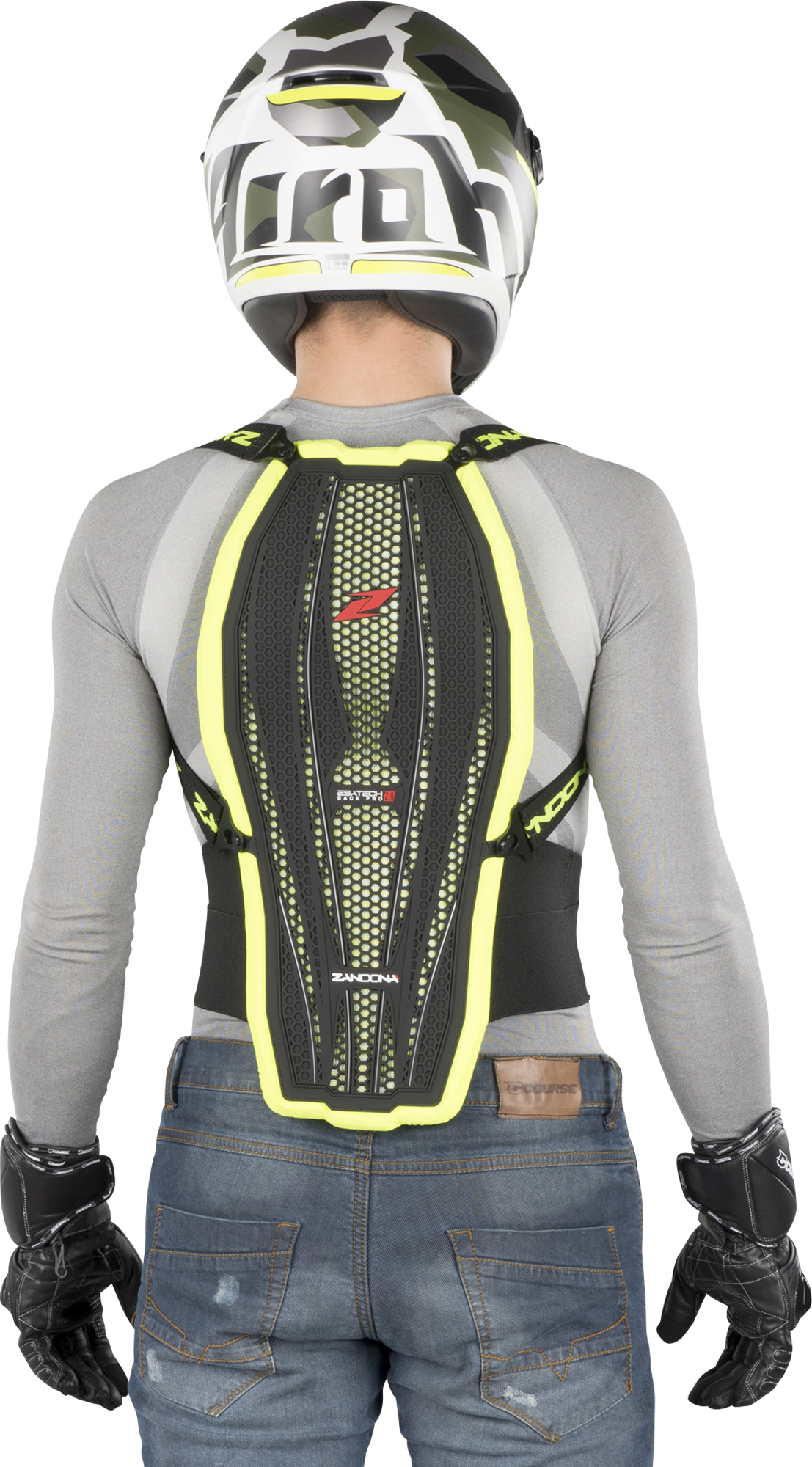 Zandona Espaldera  Esatech Pro x7 Negro-HiVis