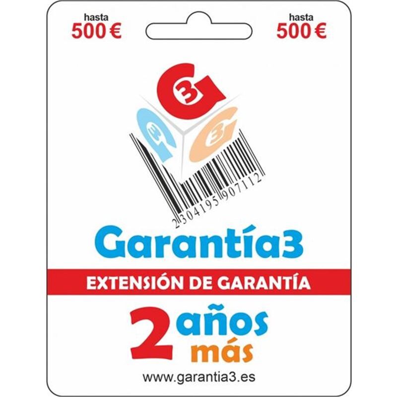 Garantia 3 Garantia g3pdes500 3 años de oficial +2 de extra extensiones garantía