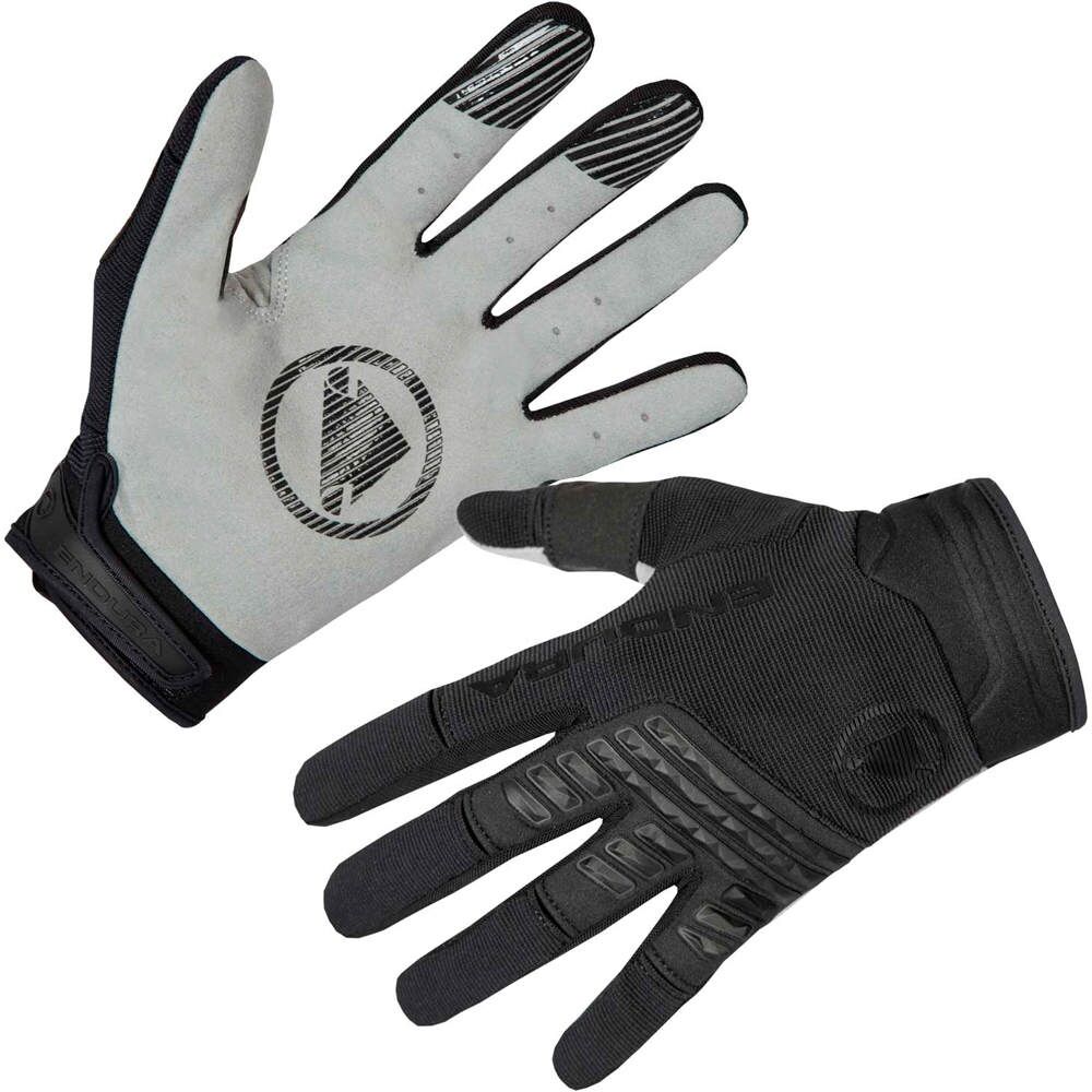 Endura singletrack guantes largos ciclismo Negro (S)