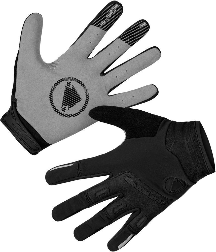 Endura singletrack guantes largos ciclismo Negro (M)