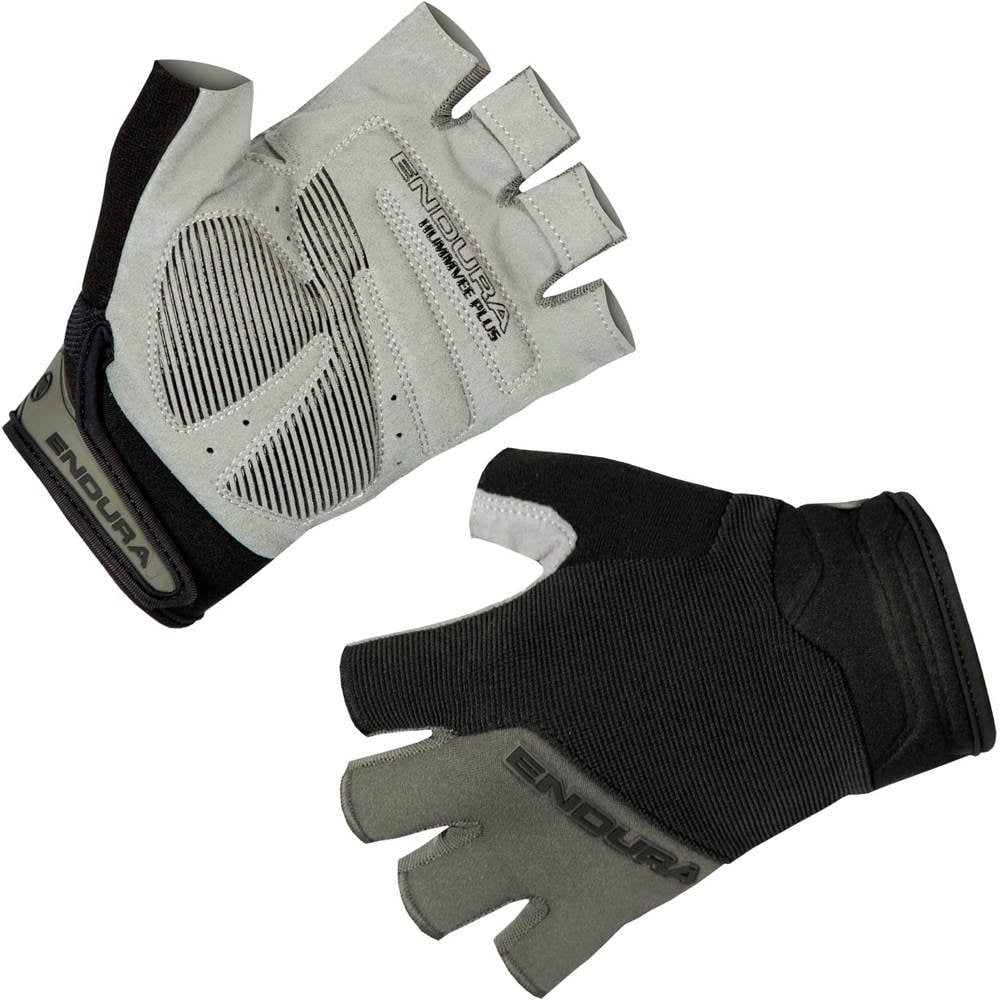 Endura hummvee plus ii guantes cortos ciclismo Negro (XXL)