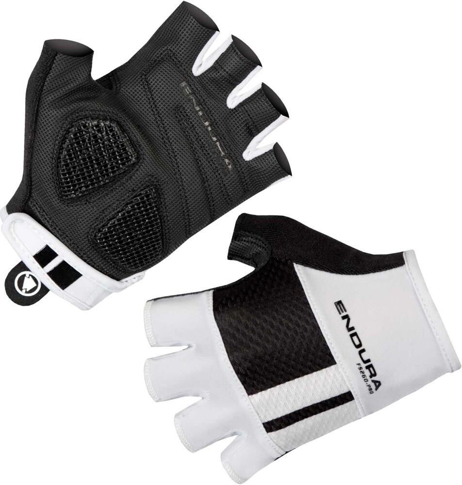 Endura fs260 pro aerogel guantes cortos ciclismo Blanco (S)