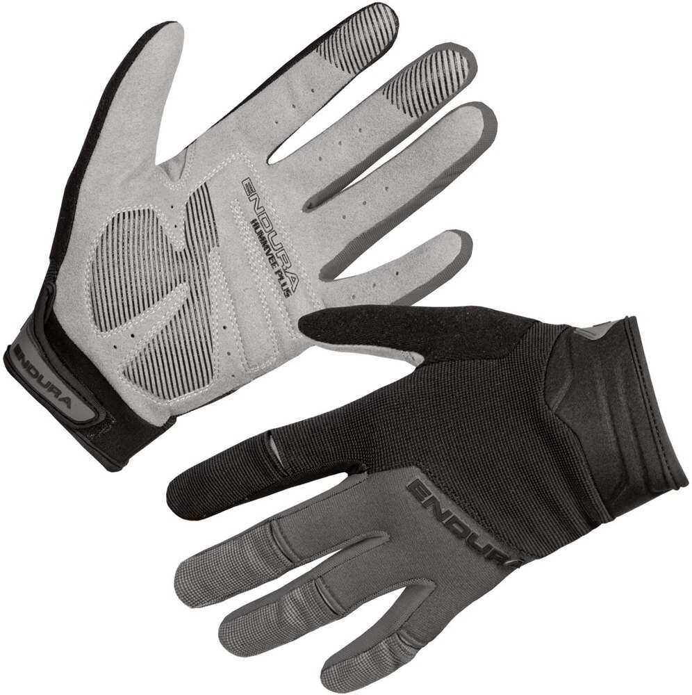 Endura hummvee plus ii guantes largos ciclismo Negro (M)