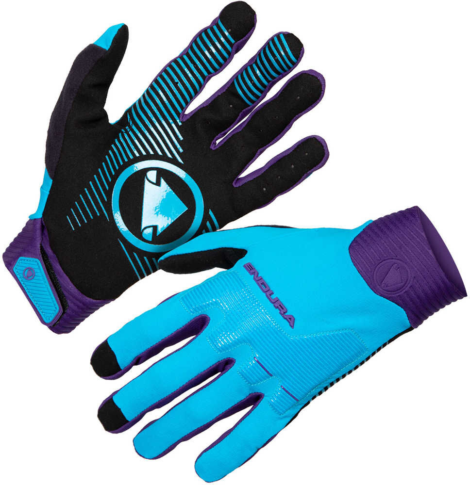 Endura mt500 con d3o guantes largos ciclismo Azul (XS)