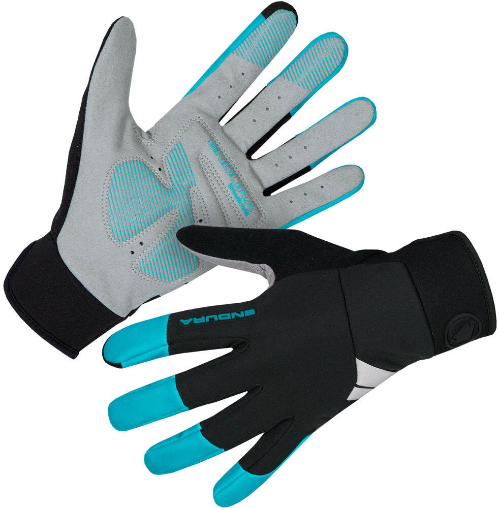 Endura windchill guantes largos ciclismo Azul (S)