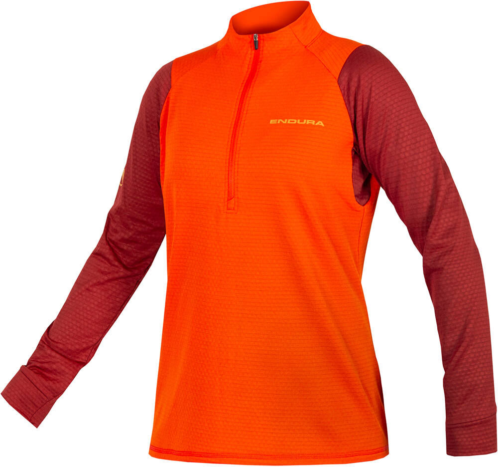 Endura forro singletrack para mujer Naranja (XXL)