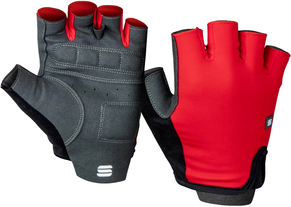 Sportful matchy guantes cortos ciclismo Rojo (M)