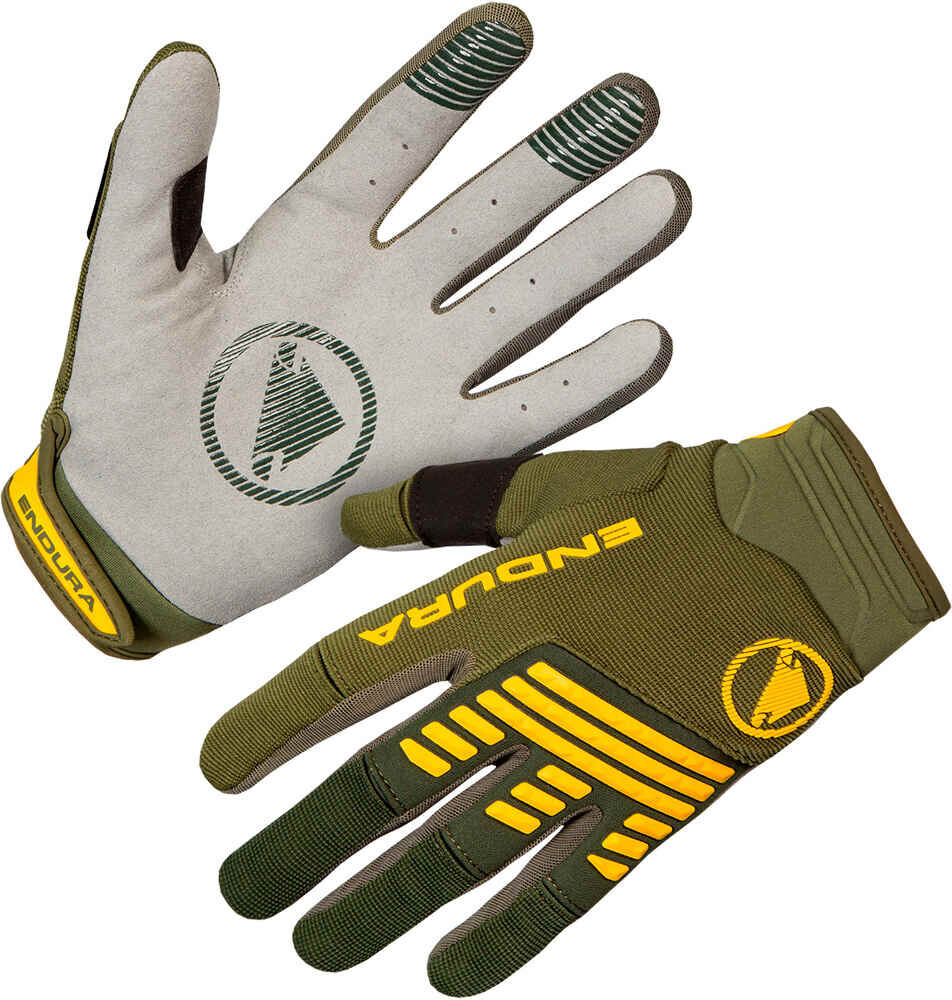 Endura singletrack guantes largos ciclismo Verde (S)