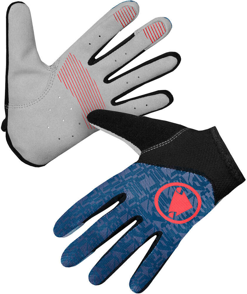 Endura hummvee lite icon guantes cortos ciclismo Azul (XL)