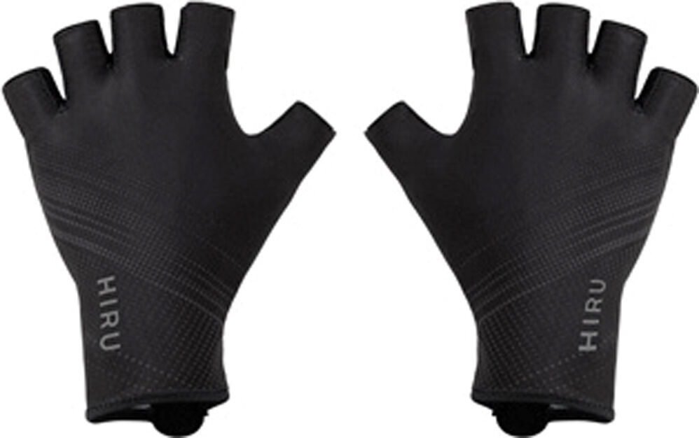 Hiru aero guantes cortos ciclismo Negro (S)