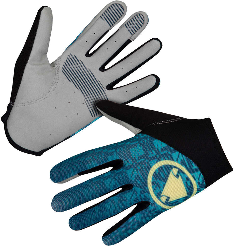 Endura hummvee guantes largos ciclismo Azul (XL)