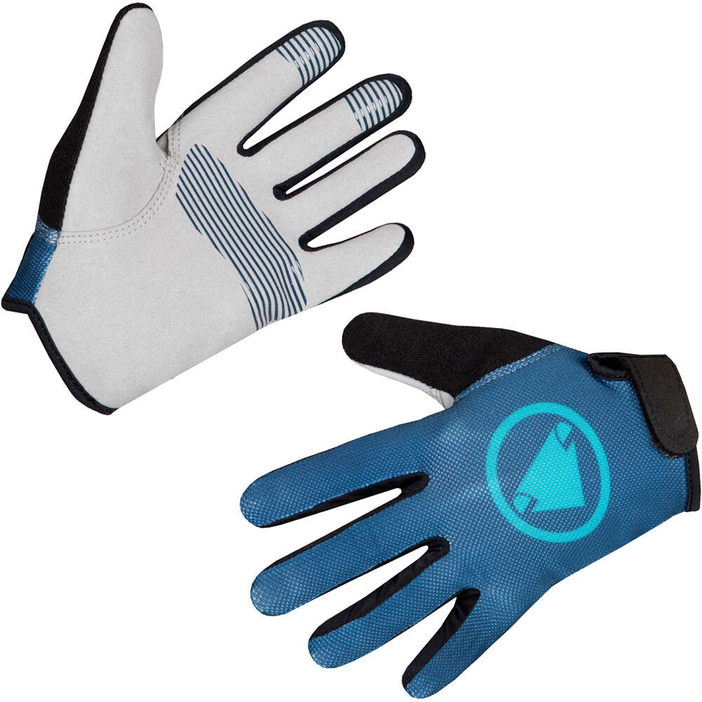 Endura guante hummvee infantil guantes ciclismo niño Azul (11-12)