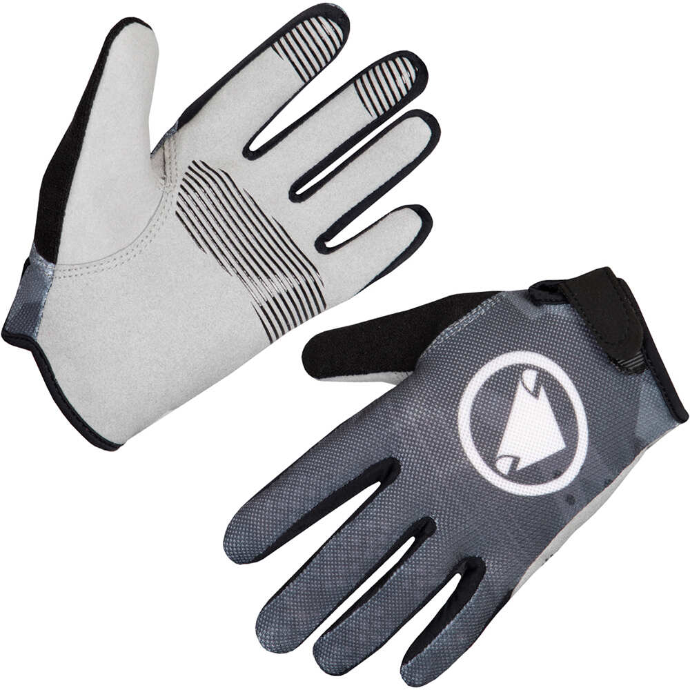 Endura guante hummvee infantil guantes ciclismo niño Gris (9-10)