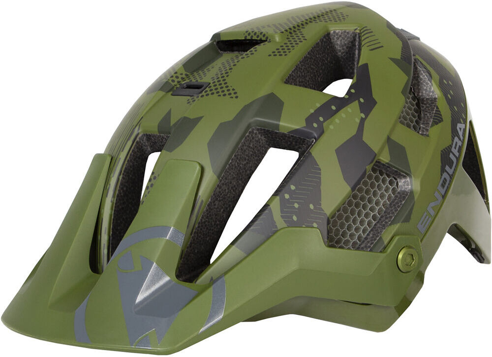 Endura singletrack casco bicicleta Verde (M-L)