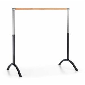 Klarfit - Bar Lerina Barre danse classique mobile hauteur réglable 110x113cm noir - Noir - Publicité