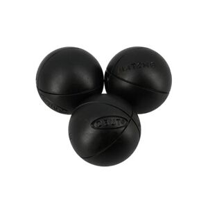 Obut Boules de pétanque Match plus 76mm strie2 Noir Taille : 730g Taille : 730g - Publicité