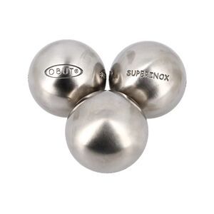 Obut Boules de pétanque Superinox 76mm 0 Argent métalisé Taille : 680g Taille : 680g - Publicité