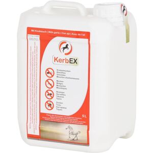 KerbEX rouge, à lail - insectifuge pour chevaux, 5 litres