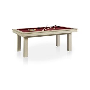 RENE PIERRE Billard Lafite Oslo Drap Rouge 203x116x78 + plateaux table