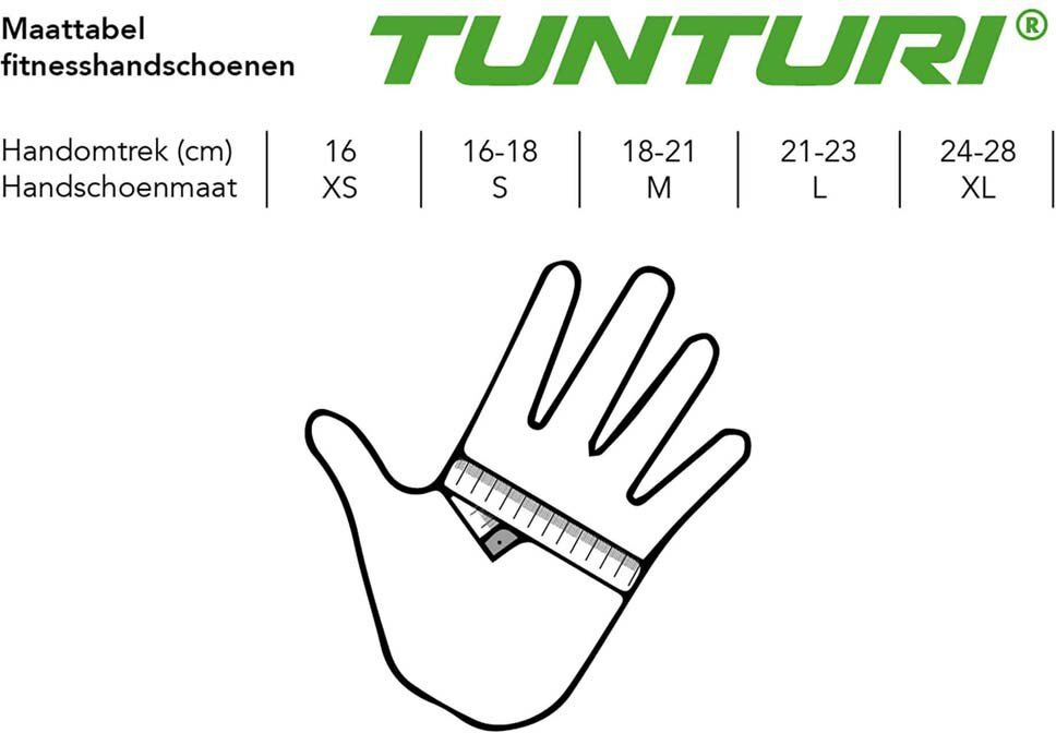 Tunturi Fit Easy Training Gloves Noir XL